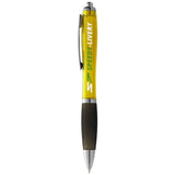 Stylo À Bille Nash Avec Corps En Couleur Et Grip Noir Personnalisable Stylos