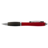 Stylo À Bille Nash Avec Corps En Couleur Et Grip Noir Personnalisable Stylos