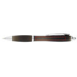 Stylo À Bille Nash Avec Corps En Couleur Et Grip Noir Personnalisable Stylos