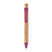 Stylo Bambou/Paille Blé Et Abs Toyama Personnalisable Red Ecriture