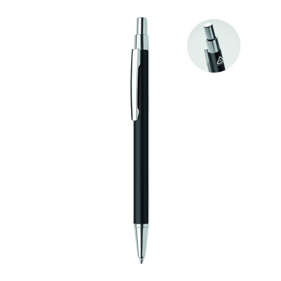 Stylo Bille Aluminium Recyclé Dana Personnalisable Black Ecriture