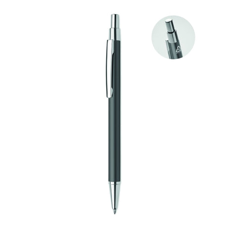 Stylo Bille Aluminium Recyclé Dana Personnalisable Titanium Ecriture