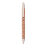 Stylo Bille En Liège / Blé-Pail Montado Personnalisable Beige Ecriture
