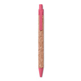 Stylo Bille En Liège / Blé-Pail Montado Personnalisable Red Ecriture