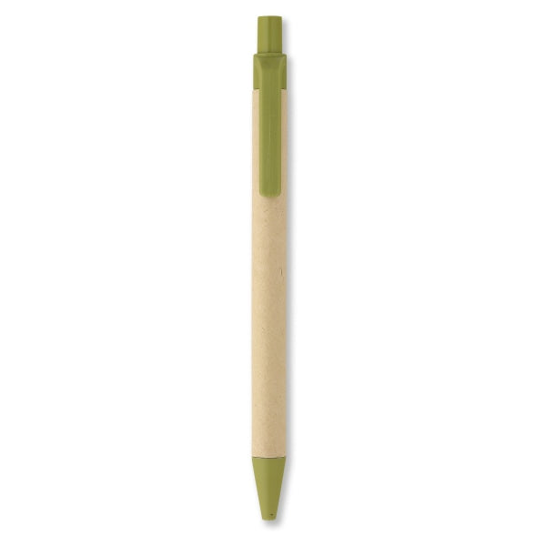 Stylo Bille En Pla Maïs/Papier Cartoon Personnalisable Lime Ecriture