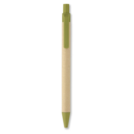 Stylo Bille En Pla Maïs/Papier Cartoon Personnalisable Lime Ecriture