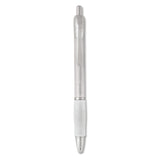 Stylo Bille Grip Caoutchouc Manors Personnalisable White Ecriture