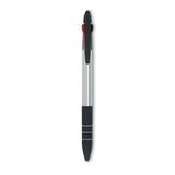 Stylo Bille Stylet 3 Couleurs Multipen Personnalisable Argent Ecriture