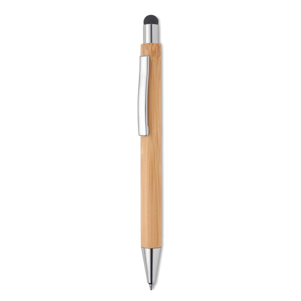Stylo Stylet Bambou Bayba Personnalisable Brown Ecriture