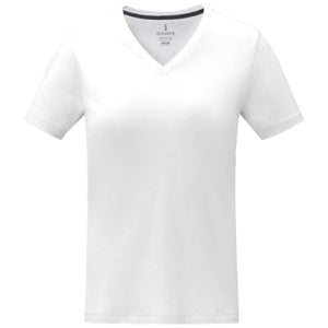 T-shirt Somoto manches courtes col V femmepersonnalisable avec logo