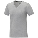 T-Shirt Somoto Manches Courtes Col V Femme Personnalisable Vêtements