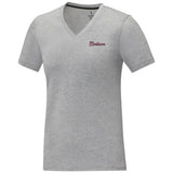T-Shirt Somoto Manches Courtes Col V Femme Personnalisable Vêtements