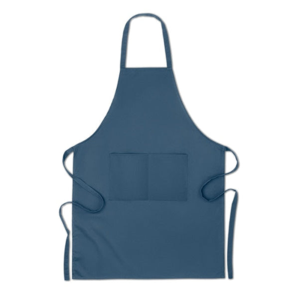 Tablier Coton Orga. 200 Gr/M² Raipur Colour Personnalisable Blue Accessoires Culinaires