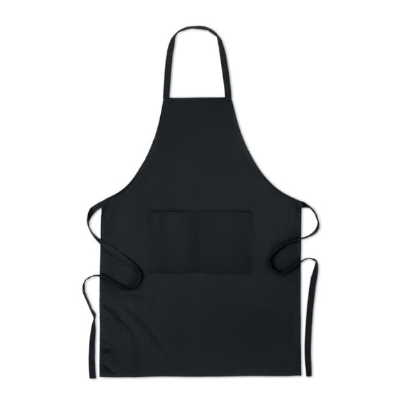 Tablier Coton Orga. 200 Gr/M² Raipur Colour Personnalisable Black Accessoires Culinaires