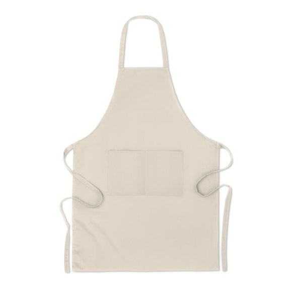 Tablier Coton Orga. 200 Gr/M² Raipur Personnalisable Beige Accessoires Culinaires