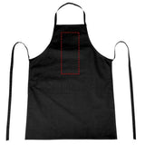 Tablier Coton Reeva Personnalisable Noir / Unisexe Ustensiles De Cuisine