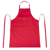Tablier Coton Reeva Personnalisable Rouge / Unisexe Ustensiles De Cuisine