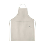 Tablier De Cuisine En Chanvre Naima Apron Personnalisable Beige Accessoires Culinaires