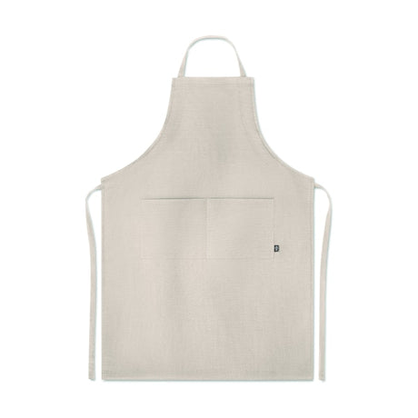 Tablier De Cuisine En Chanvre Naima Apron Personnalisable Beige Accessoires Culinaires