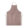 Tablier De Cuisine En Chanvre Naima Apron Personnalisable Brown Accessoires Culinaires