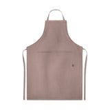 Tablier De Cuisine En Chanvre Naima Apron Personnalisable Brown Accessoires Culinaires