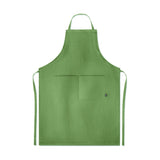 Tablier De Cuisine En Chanvre Naima Apron Personnalisable Green Accessoires Culinaires