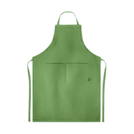 Tablier De Cuisine En Chanvre Naima Apron Personnalisable Green Accessoires Culinaires