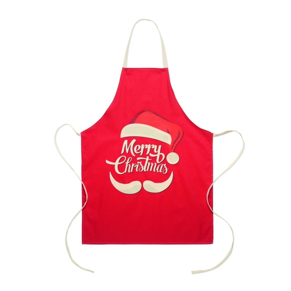 Tablier De Noël 200 Gr/M² Cara Personnalisable Red Accessoires Culinaires