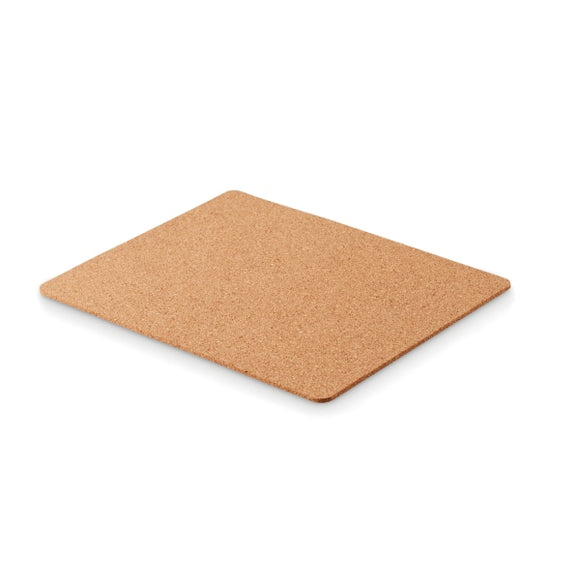 Tapis De Souris En Liège Matty Personnalisable Beige Accesoires Bureau