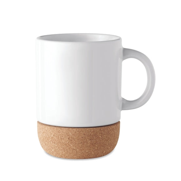 Tasse Avec Base En Liège Subcork Personnalisable Blanc Vaisselle