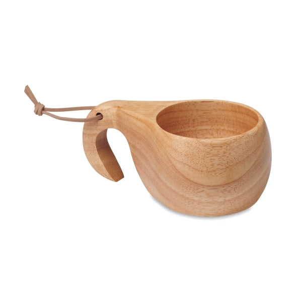 Tasse Extérieure En Chêne 120Ml Indy Personnalisable Brown Vaisselle