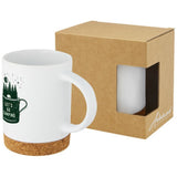 Tasse Neiva de 425 ml en céramique avec base en liègepersonnalisable avec logo