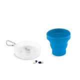 Tasse Pliable Avec Pilulier Cup Pill Personnalisable Blue Premiers Secours