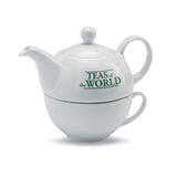 Théière Et Tasse 400 Ml Tea Time Personnalisable Récipients Boisson