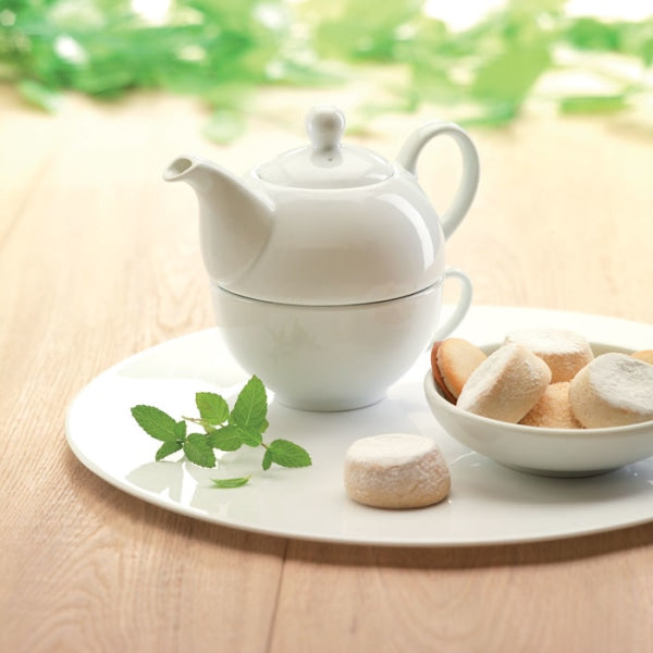 Théière Et Tasse 400 Ml Tea Time Personnalisable Récipients Boisson