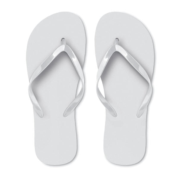Tongs Pe Honolulu Personnalisable Blanc Accessoires