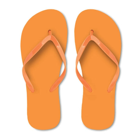 Tongs Pe Honolulu Personnalisable Orange Accessoires