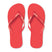 Tongs Pe Honolulu Personnalisable Red Accessoires