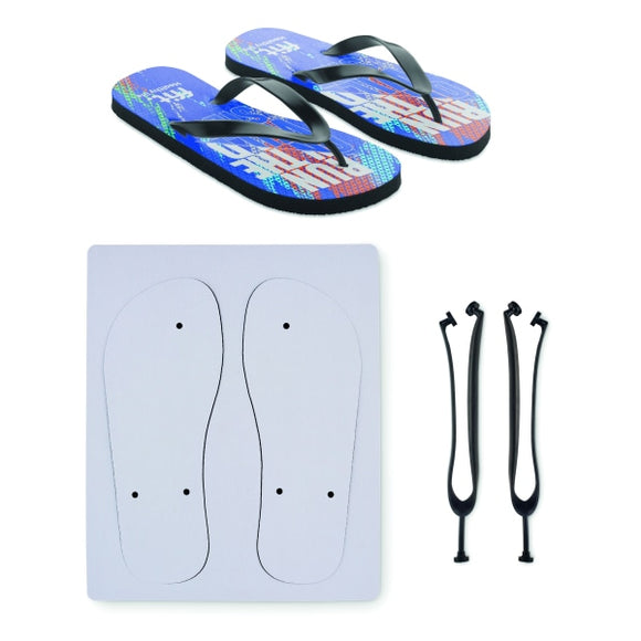 Tongs Pour Sublimation L Do Mel Personnalisable Noir Accessoires