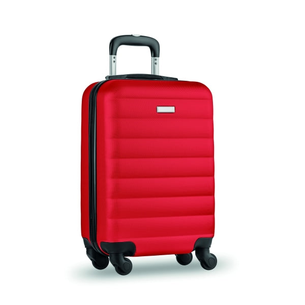 Trolley Rigide Budapest Personnalisable Red Accessoires De Voyage