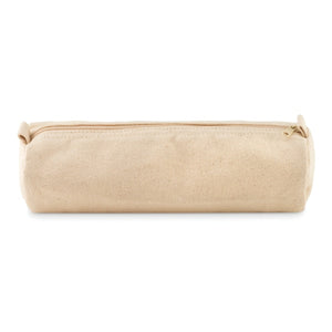 Trousse En Coton Natu Pouch Personnalisable Beige Ecriture