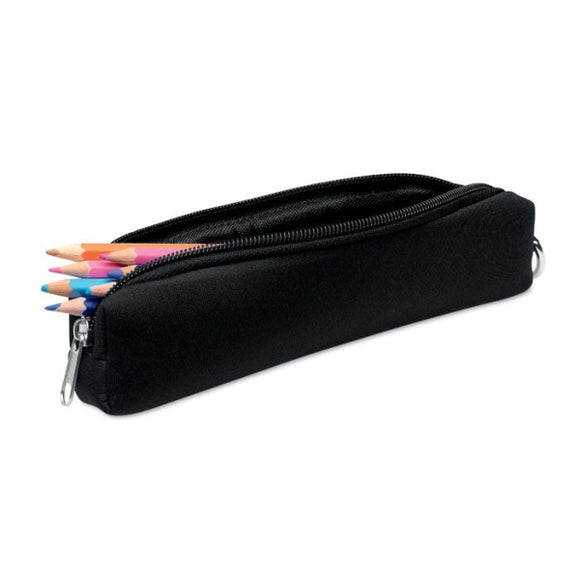 Trousse Iris Personnalisable Noir Ecriture