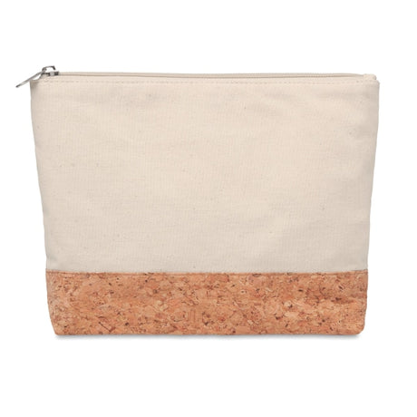 Trousse Liège & Coton Porto Bag Personnalisable Beige Soins De La Personne