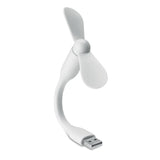 Ventilateur Usb Portable Tatsumaki Personnalisable Blanc Accesoires De Bureau