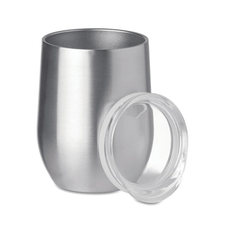 Verre Double Paroi 300Ml Chin Personnalisable Silver Vaisselle