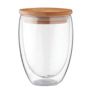 Verre Double Paroi 350 Ml Tirana Medium Personnalisable Transparent Vaisselle