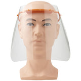 Visière De Protection - Médium Personnalisable Orange Santé Et Hygiène Personnelle