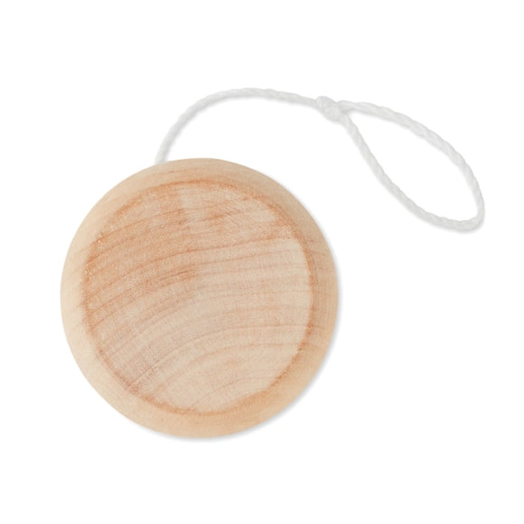 Yo-Yo En Bois Natus Personnalisable Brown Jeux